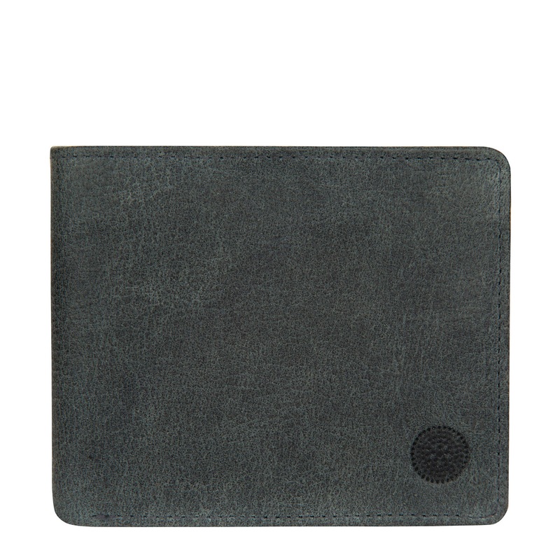 'Anders' Navy Leather Wallet
