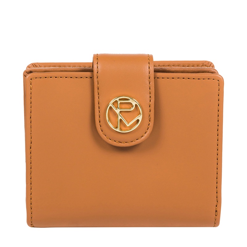 'Avignon' Saddle Tan Leather Purse