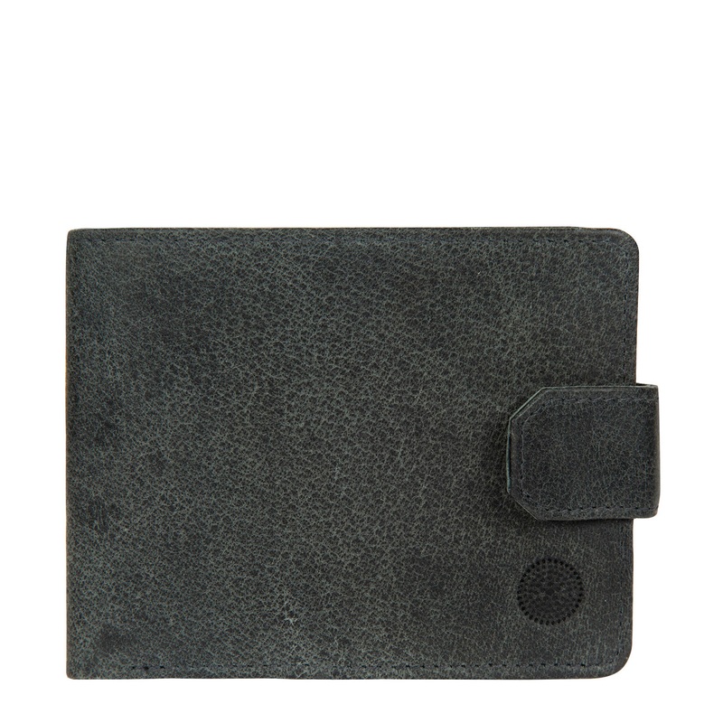 'Beckett' Navy Fine Leather Wallet