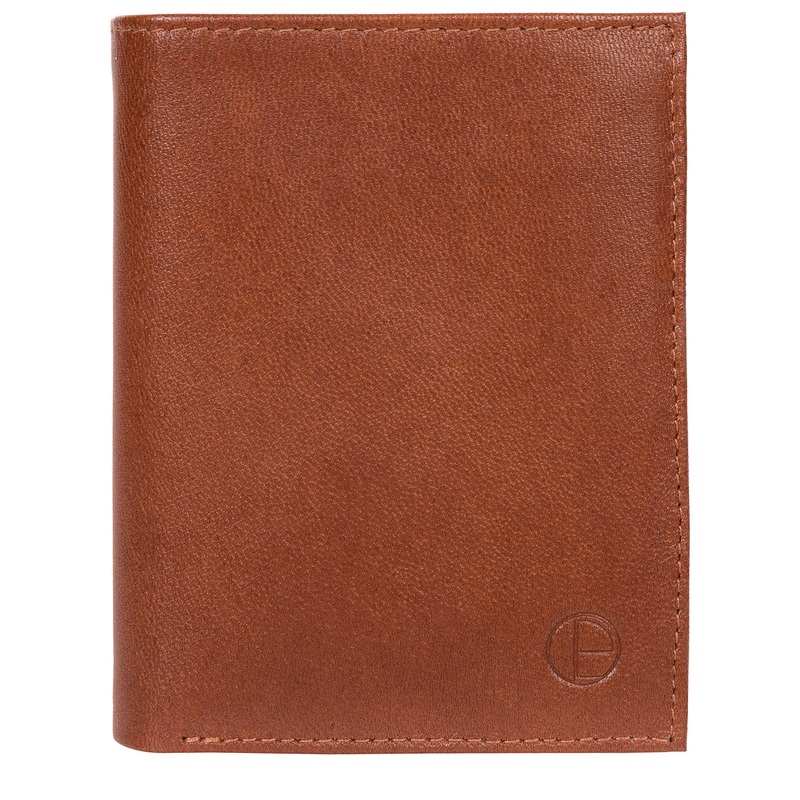 'Dillon' Saddle Leather Bi-Fold Wallet