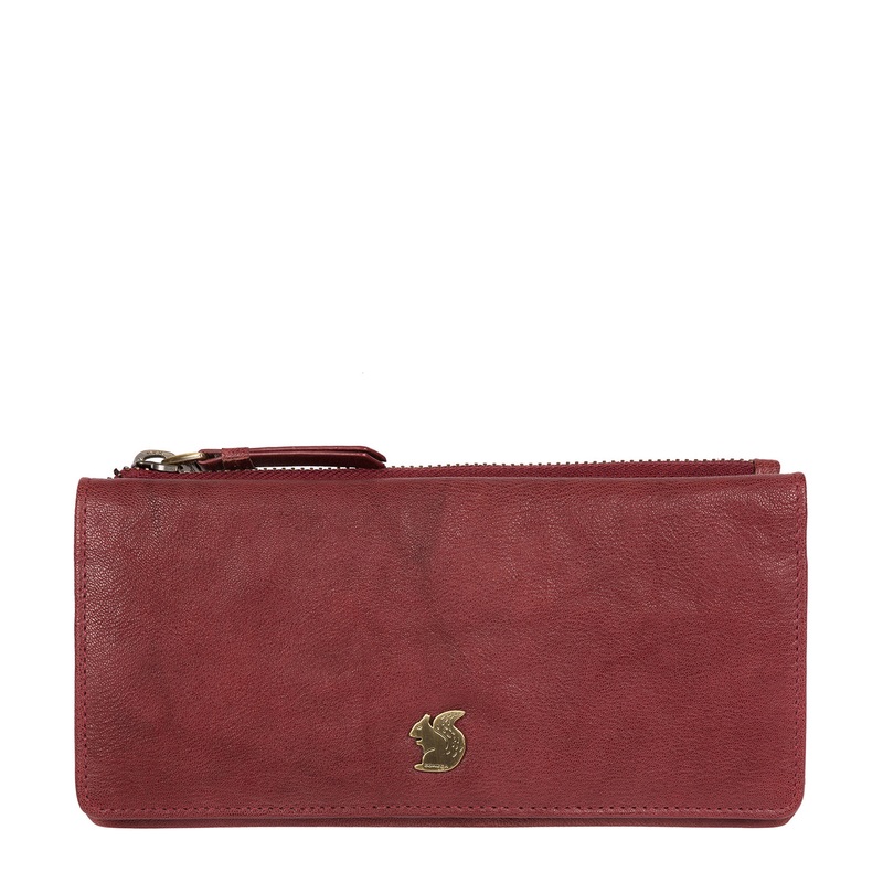 'Dotty' Chilli Pepper Leather Purse