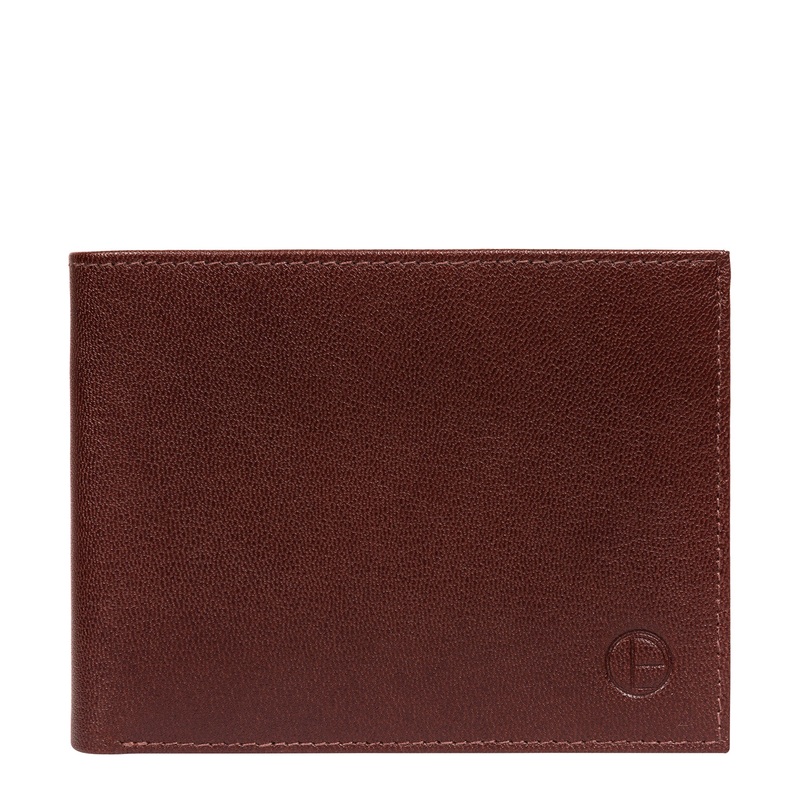 'Irving' Brown Leather Wallet