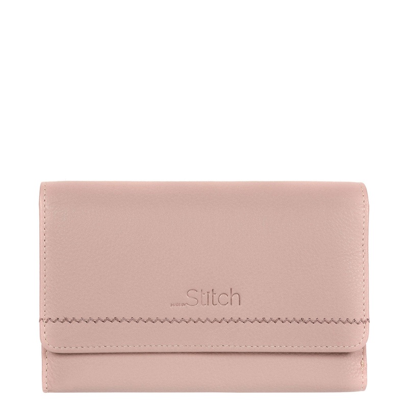 'Millbeck' Fawn Handmade Leather RFID Purse
