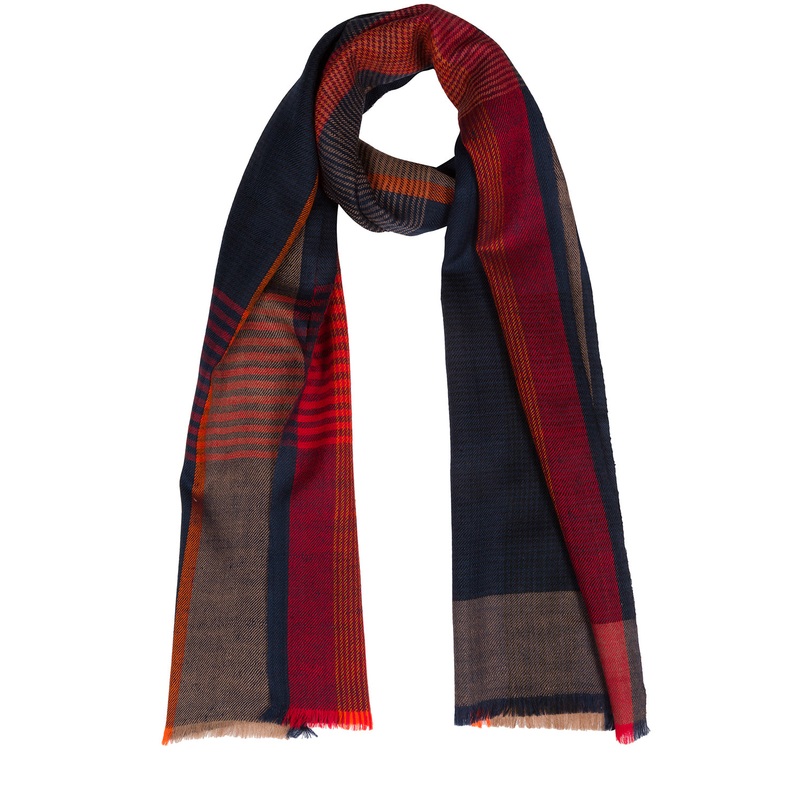 'Quasar' Cashmere & Merino Wool Scarf