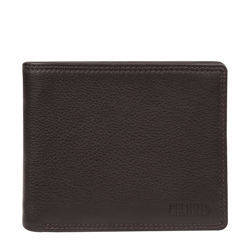 'Richard' Brown Leather Bi-Fold Wallet