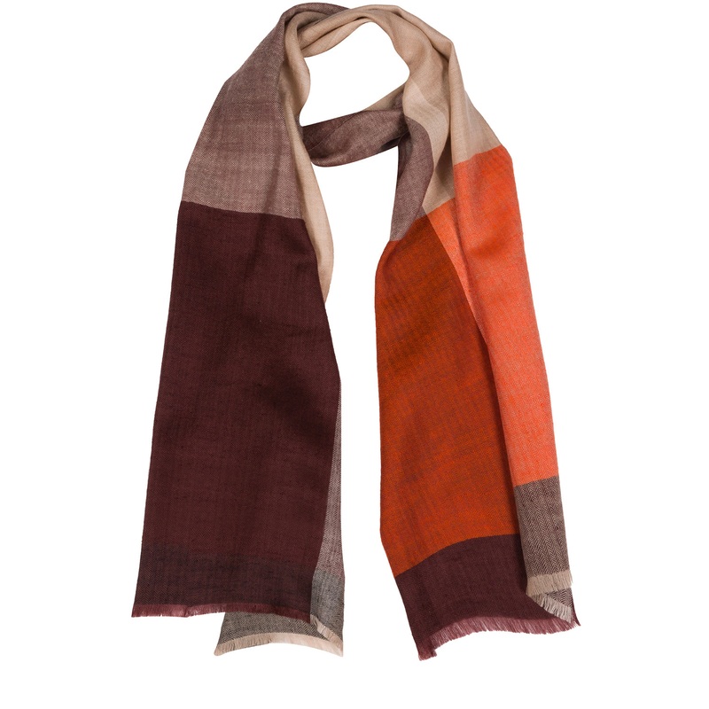 'Saturn' Cashmere & Merino Wool Scarf