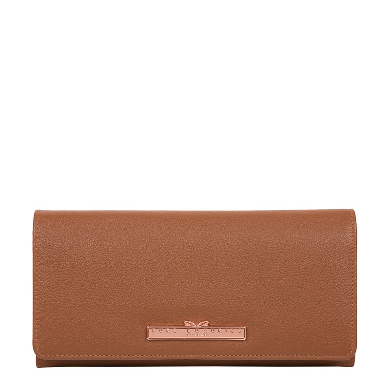 'Arterton' Tan Leather Purse