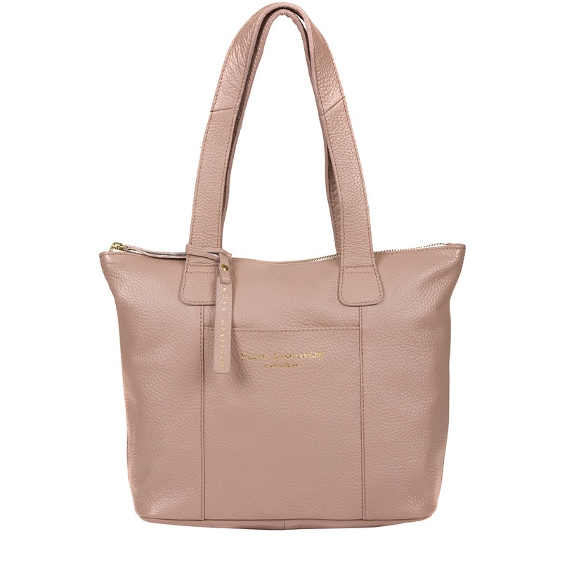'Dem' Blush Pink Leather Handbag