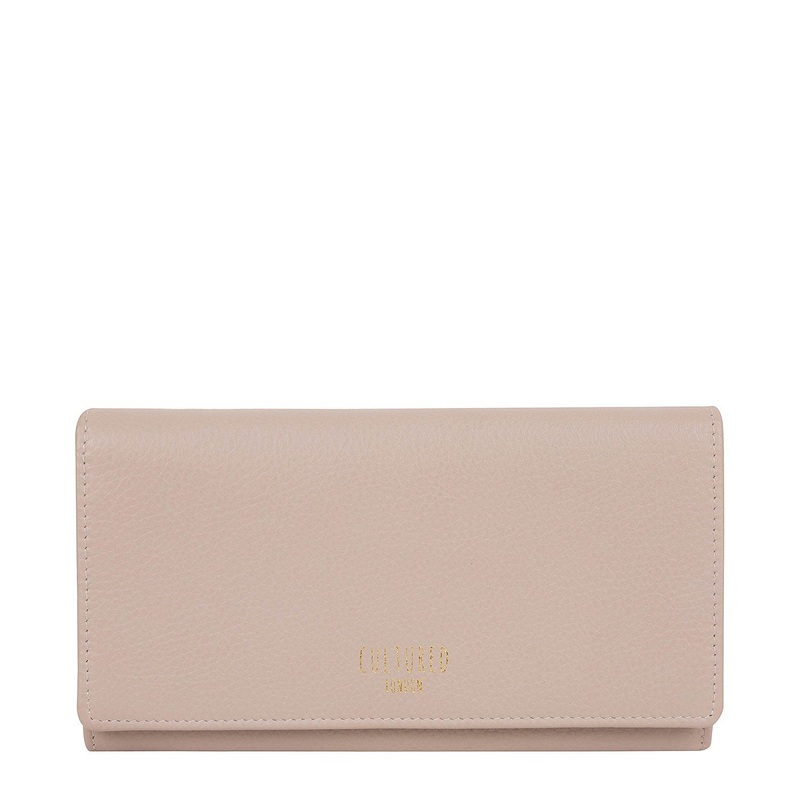 'Harlow' Stone Leather Purse