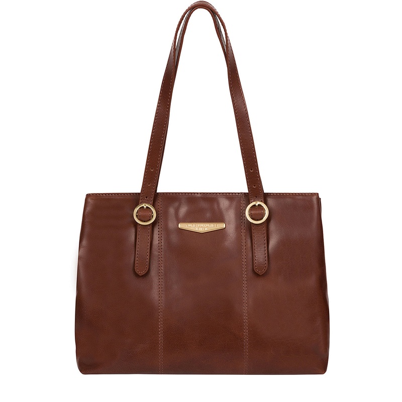 'Rosie' Italian Tan Vegetable-Tanned Leather Handbag