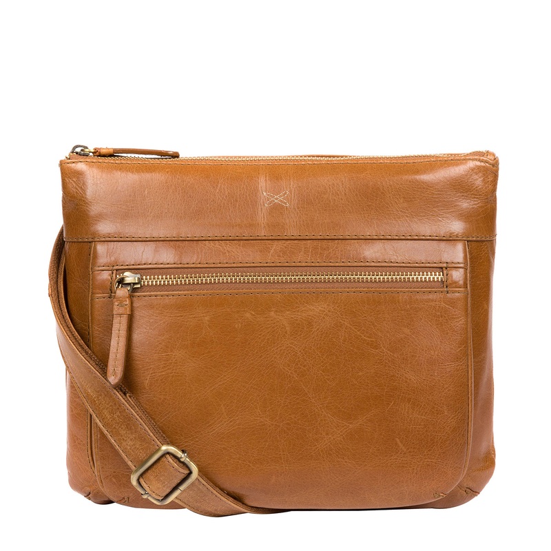'Victoria' Saddle Leather Cross Body Bag