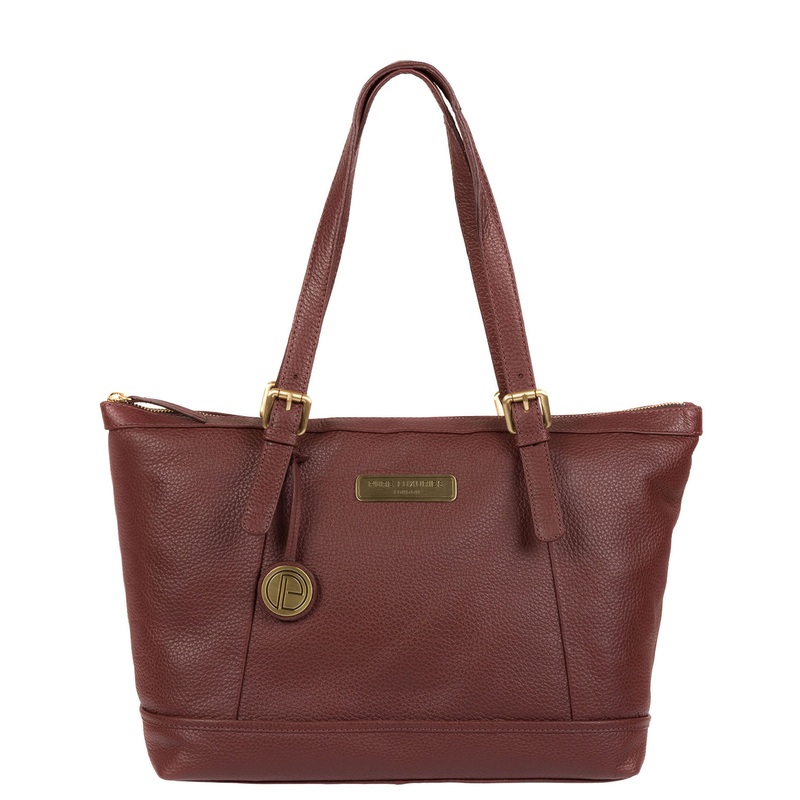 'Truro' Port Leather Tote Bag