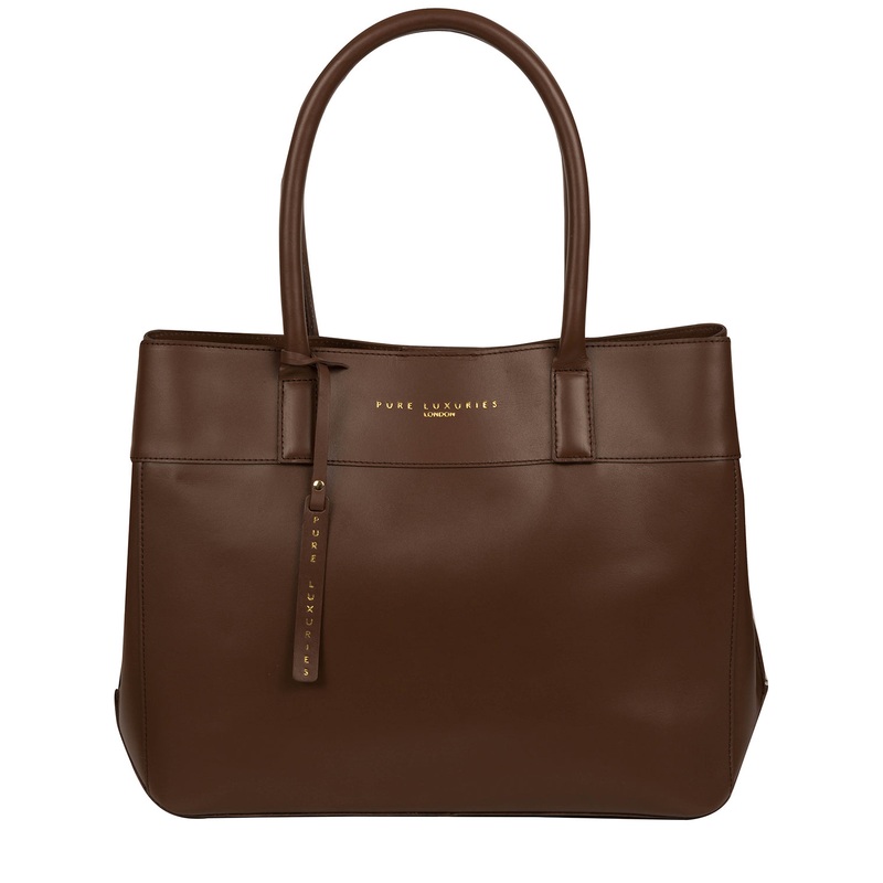 'Amesbury' Ombr Chestnut Vegetable-Tanned Unlined Leather Handbag