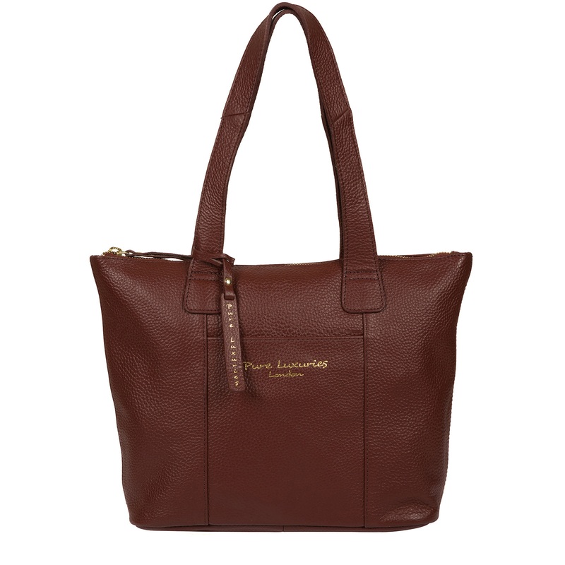 'Dem' Cognac Leather Handbag
