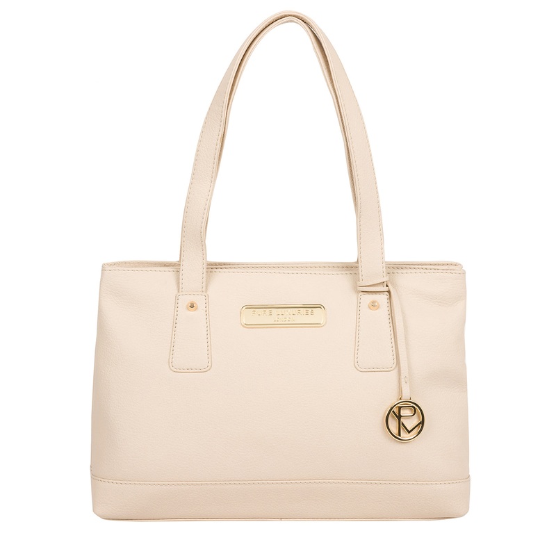 'Kate' Frappe Leather Handbag