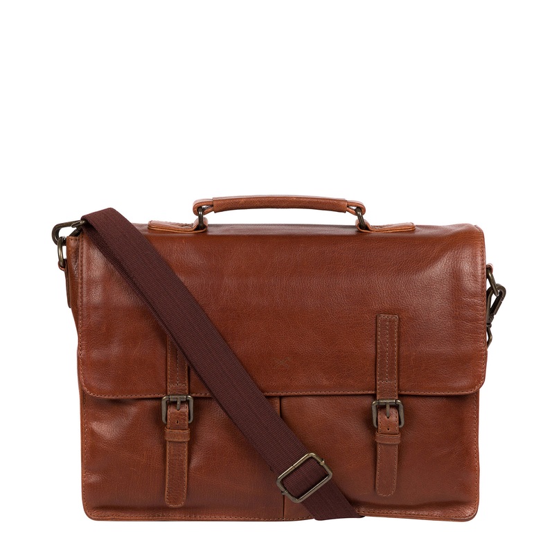 'Lorton' Treacle Leather Briefcase