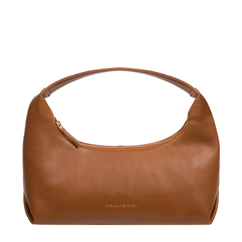 'Reese' Oak Nappa Leather Grab Bag