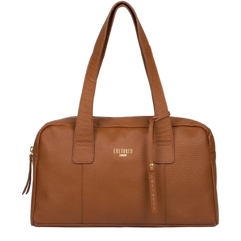 'Johanson' Tan Leather Handbag