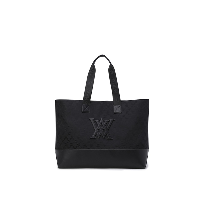 ANEW Golf Jacquard Easybag Large - Black