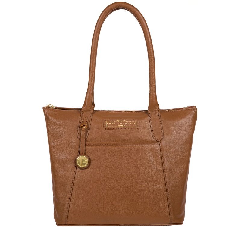 'Arundel' Tan Leather Handbag