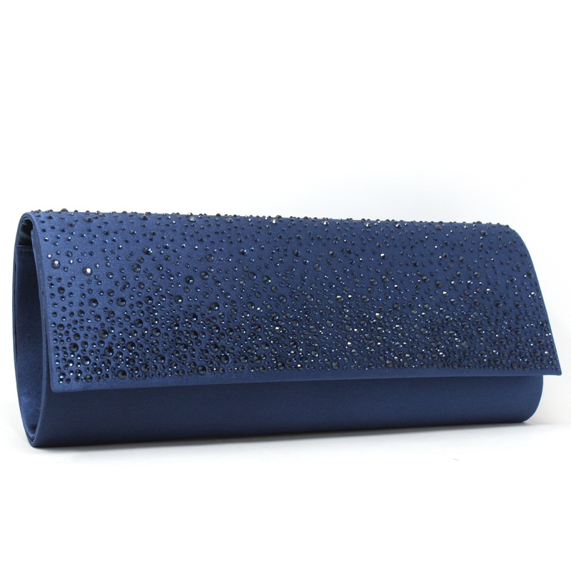 Diamante Drop Clutch Bag