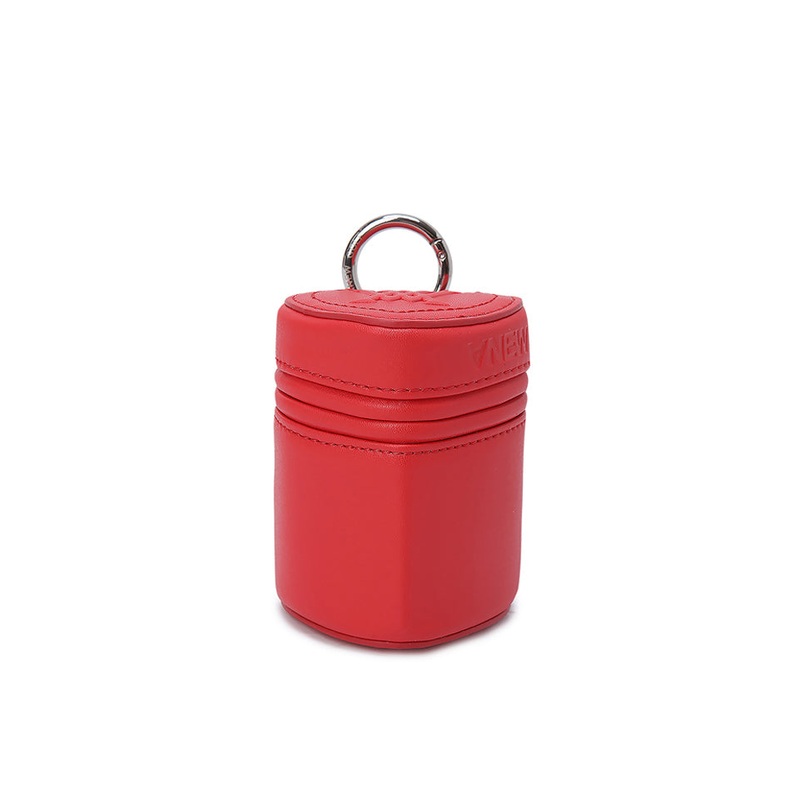 Heart 2 Ball Case - Red