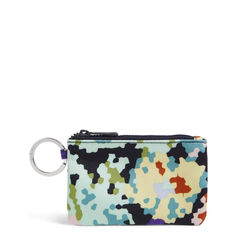 ReActive Zip ID Case - Happy Blooms Cross-Stitch