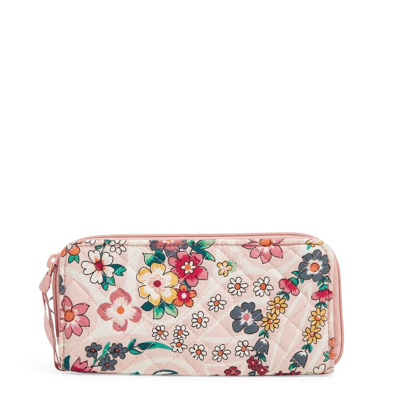 Rfid Bifold Wallet - Prairie Paisley