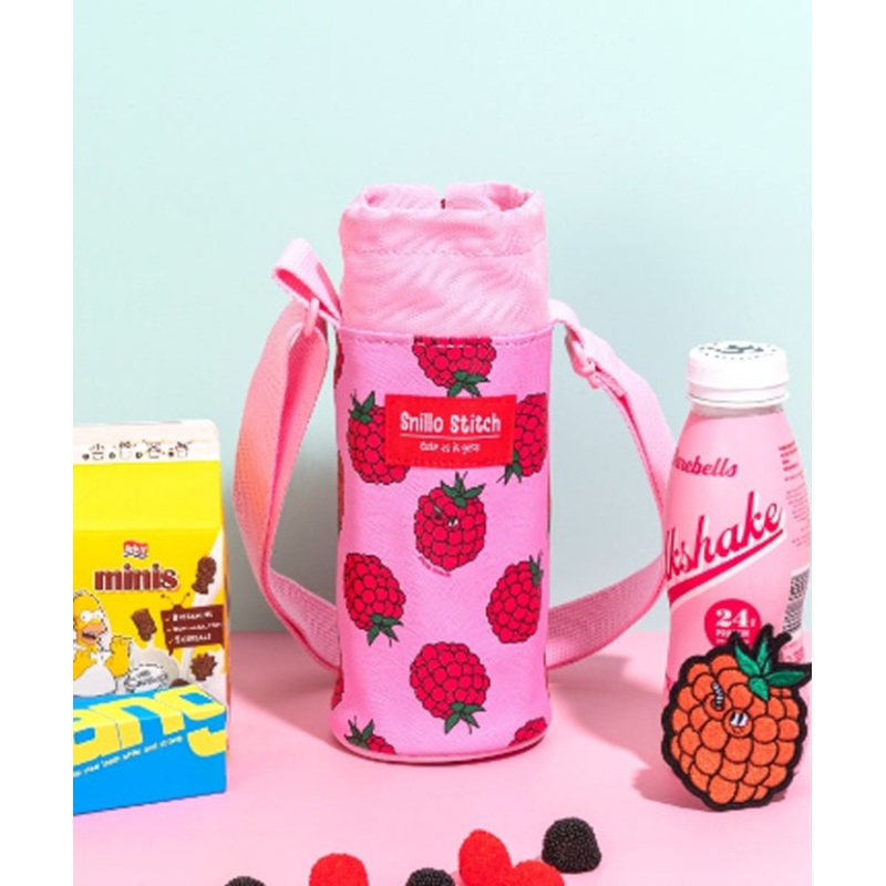 SNILLO STITCH Tumbler Pouch Raspberry - Pink