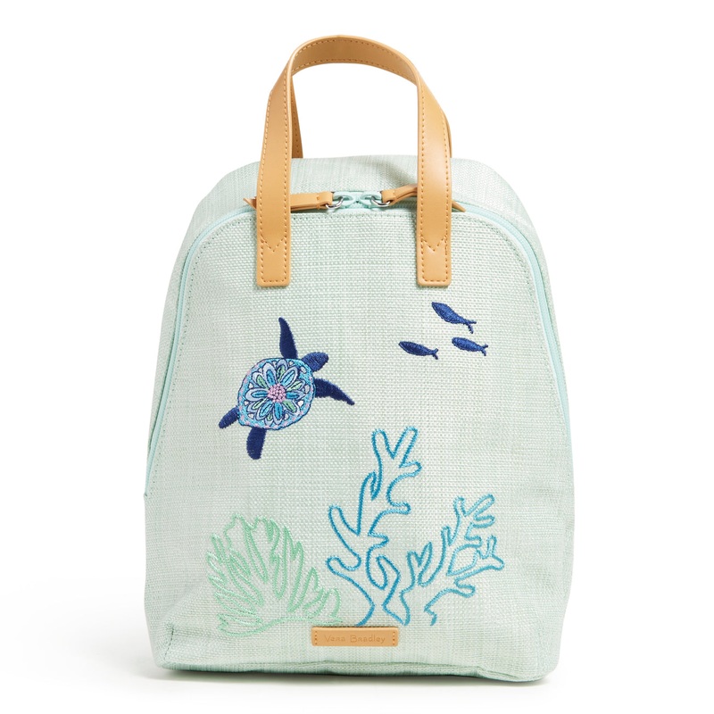 Straw Mini Totepack - Turtle Dream