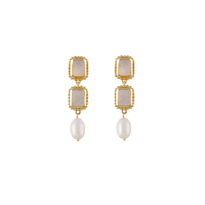 Bianc Camilla Earrings - Gold