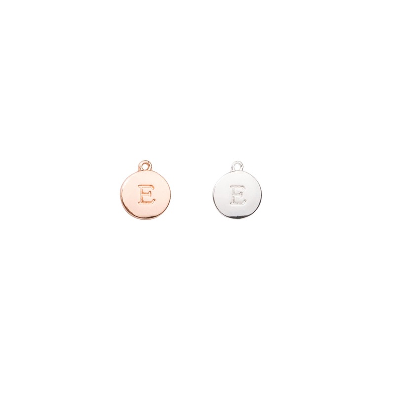 Isadora Aurelia Initial Charm - E
