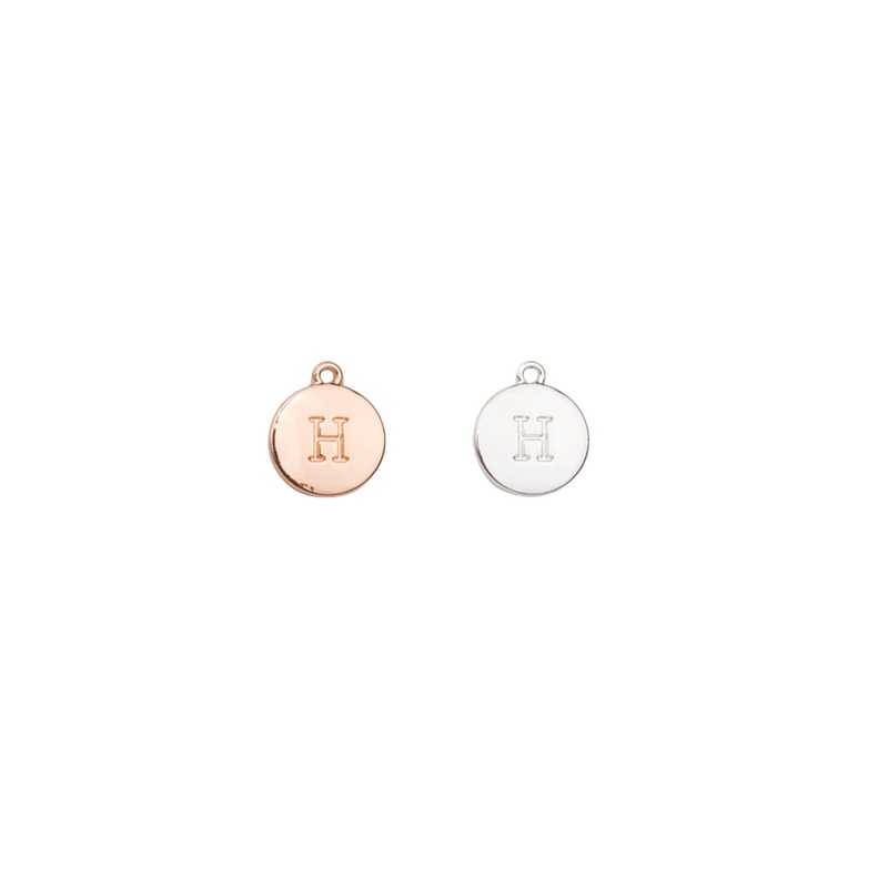 Isadora Aurelia Initial Charm - H