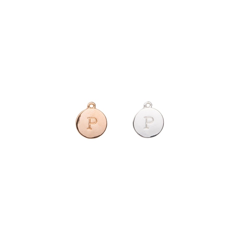 Isadora Aurelia Initial Charm - P