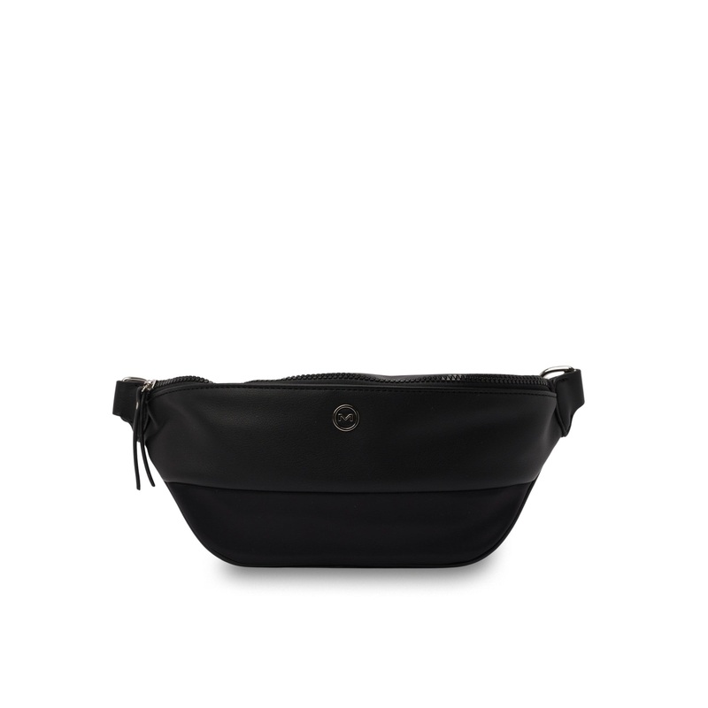 Mocha Ebby Bum Bag - Black