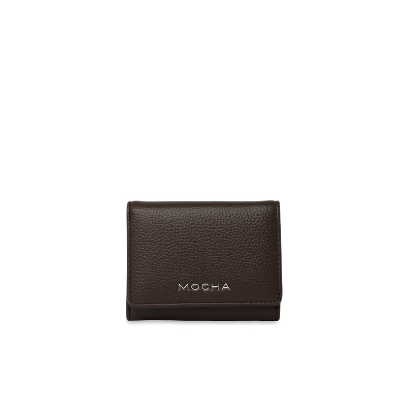 Mocha Emery Mini Wallet - Chocolate