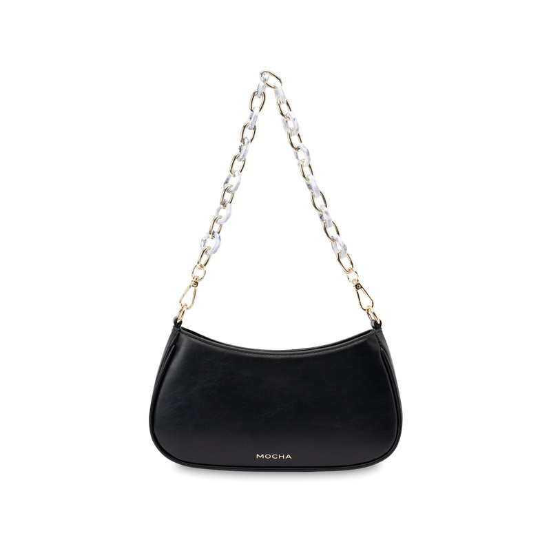 Mocha Maisie Crossbody Bag - Black