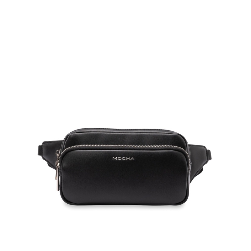 Mocha Medina Bum Bag- Black