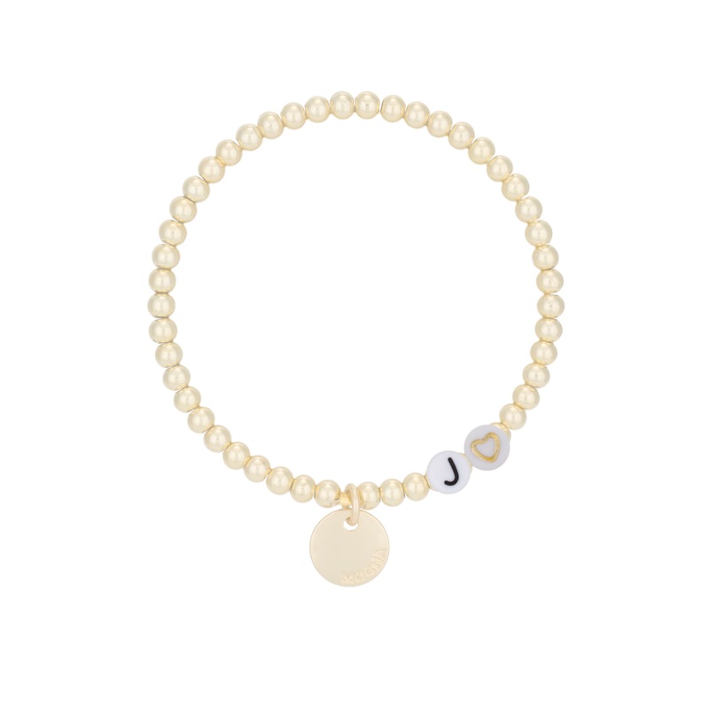 Mocha Name-It Customisable Bracelet 4mm - Gold - Customer's Product with price 39.95