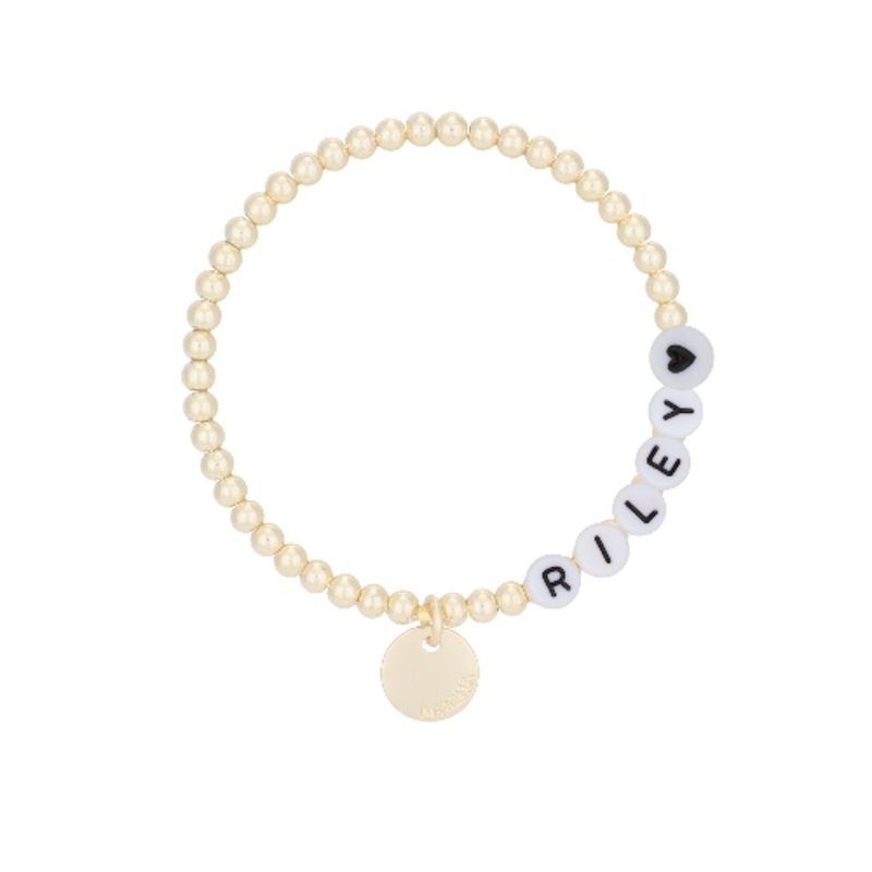 Mocha Name-It Customisable Bracelet 4mm - Gold - Customer's Product with price 39.95 ID FCtwTqG3WhiYuUx3dkuN9JZ3