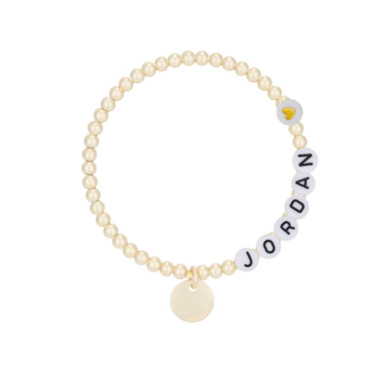 Mocha Name-It Customisable Bracelet 4mm - Gold - Customer's Product with price 39.95 ID LC01ZFfGVBh42VKHeaP7uaM9