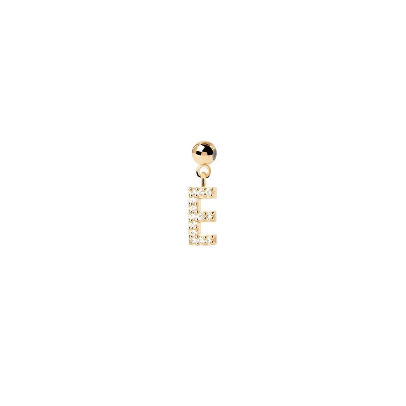 PDPAOLA Letter 'E' Charm
