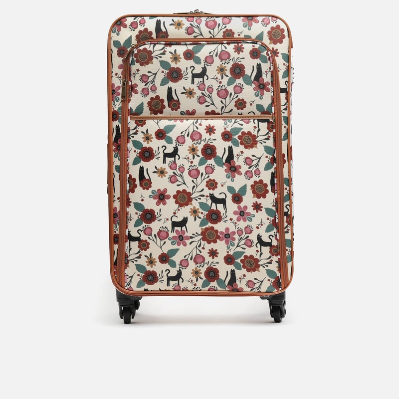Catflor maleta grande estampada