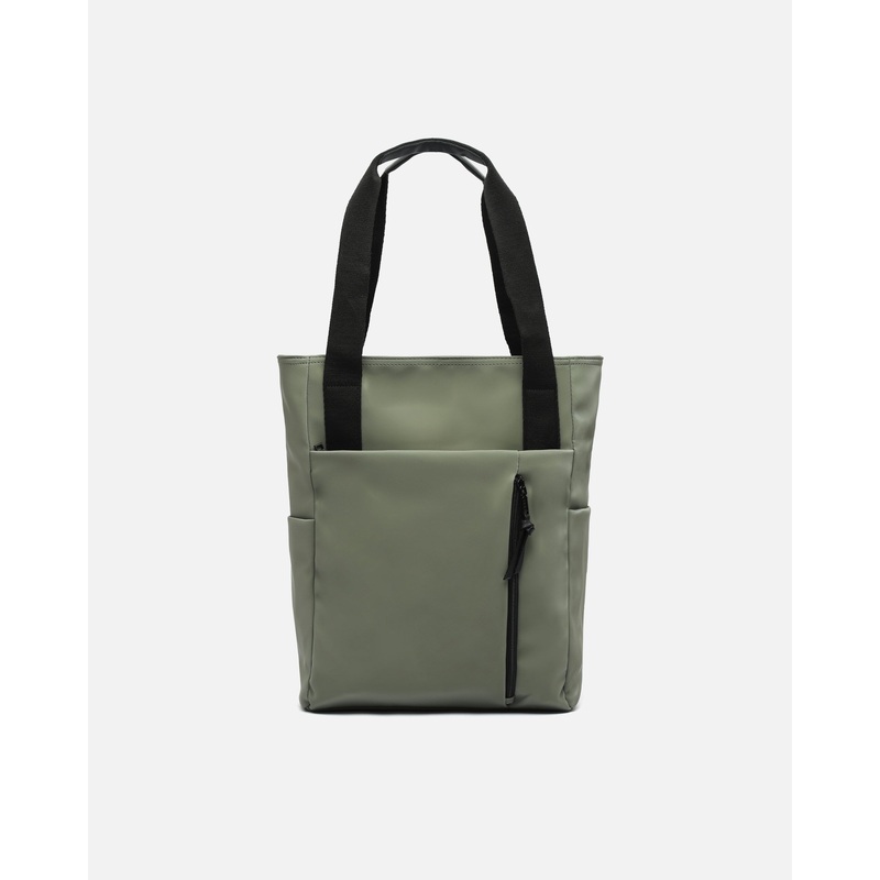 Dominica mochila grande en nylon con bolsillo para porttil (14") y asa de hombro