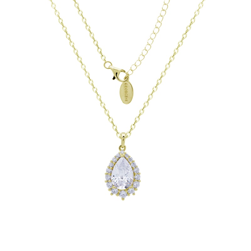 Georgini Christmas Journey Elegant Pendant - Gold