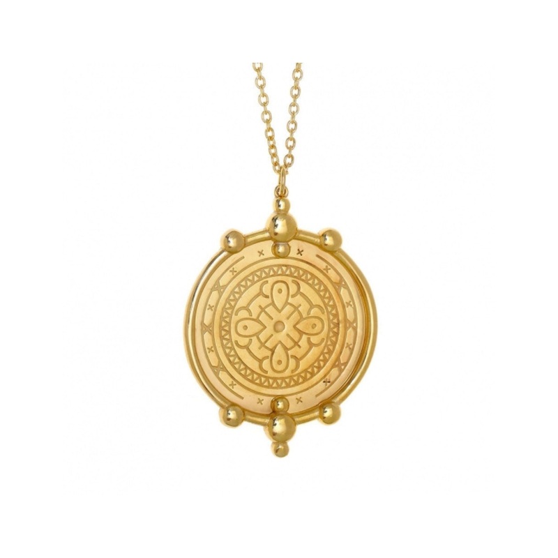 Gregio Gloss Boss Tribal Pendant Necklace
