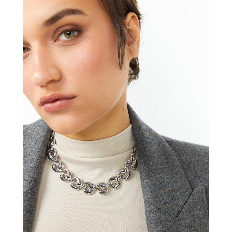 Ibisco collar corto con eslabones