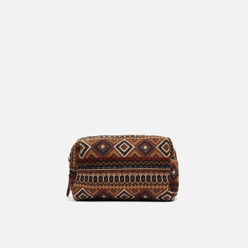 Misi neceser con estampado jacquard