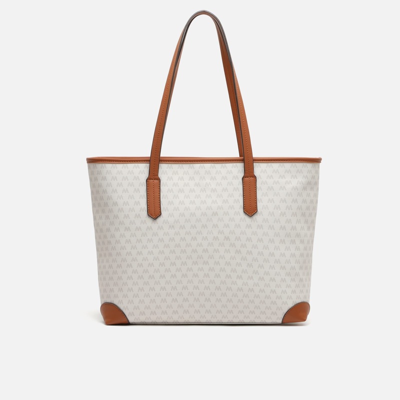 Monogram bolso shopper grande con estampado monogram