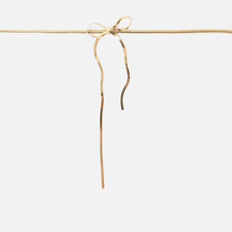 Persefone collar tipo choker con lazo
